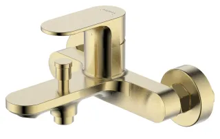 Смеситель для ванны Aquatek Альфа AQ1940BG шлифованное золото